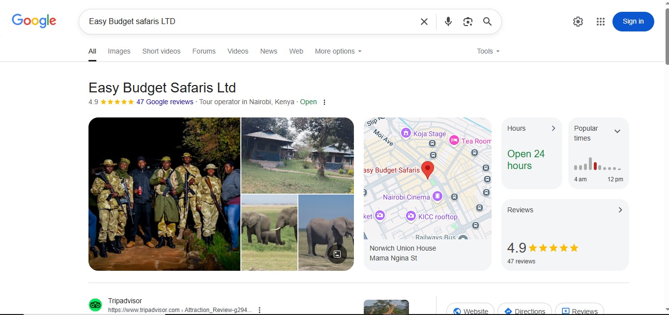 Why Choose Easy Budget Safaris?
